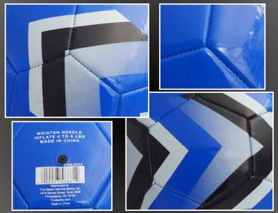 Lavorazione su misura 2-4 PVC macchina da cucire palla da calcio
