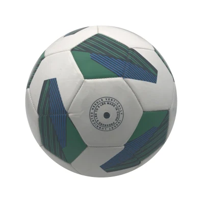 Calcio promozionale misura 3 4 5 macchina in pelle PVC cucita Pallone da calcio