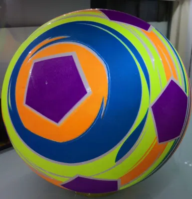 Bambini giocare palla PVC giocattolo palla palla Inflate Ball 2021 nuovo Arcobaleno