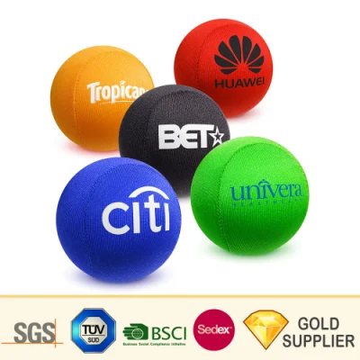 Vendita all&prime;ingrosso Bulk Custom Logo Soft PU espanso Anti personalizzato Adulti Brain Round Squeeze Reliever Calcio Kid Medical Vent Toy Palla di stress per regalo promozionale