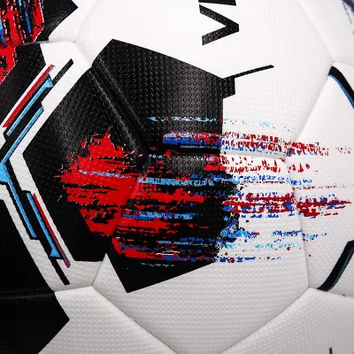 Nuova palla da calcio bianca personalizzata misura 5 4