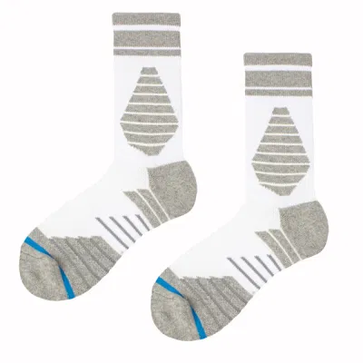 Factory Wholesale Custom Logo uomo Sports Basketball Socks cotone assorbente il sudore Calze
