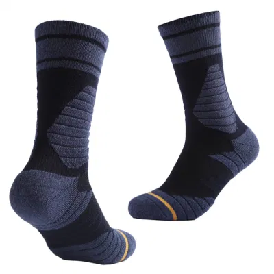 Factory Wholesale Custom Logo uomo Sports Basketball Socks cotone assorbente il sudore Calze