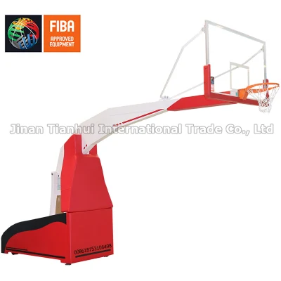 Stand da basket pieghevole elettrico FIBA Standard Professional Competition