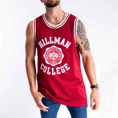 Maglia da basket della squadra all&prime;ingrosso sublimazione personalizzata Ricamo maglia da basket maschile