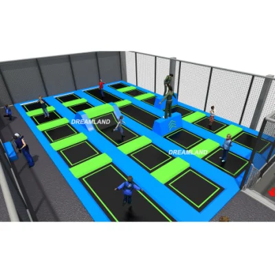 Trampolini commerciali di divertimento in vendita, esercizio Mini Bungee Jumping Trampolini interni