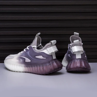 Scarpe da basket in maglia da atleta Abit Breathable Fitness stile da passeggio alla moda