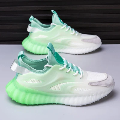 Scarpe da basket in maglia da atleta Abit Breathable Fitness stile da passeggio alla moda
