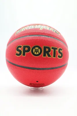 Basketball in pelle PU con il miglior prezzo di buona qualità personalizzato in fabbrica