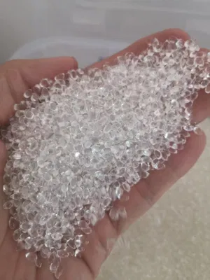 Granuli colorati trasparenti, materiale in poliuretano termoplastico TPU per fascette di sorveglianza