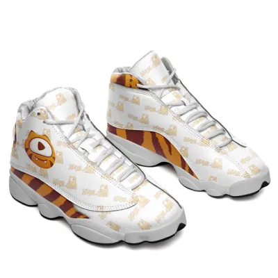 Moda Sneakers sportivi personalizzati per uomini traspirante ultimo grande gioventù Scarpe da passeggio Boys Trail Black White Tiger Print