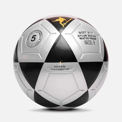 Palla da calcio da allenamento in PU robusto misura 5
