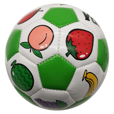 PVC cover Fruit Printing 32 pannello macchina-Stithing Calcio palla / Calcio / promozione Palla per bambini