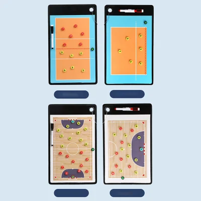 All&prime;ingrosso magnetico Soccer Tactic Board Dry Erase Marker, gomma, pieghevole e portatile Calcio Coaching Board Tool