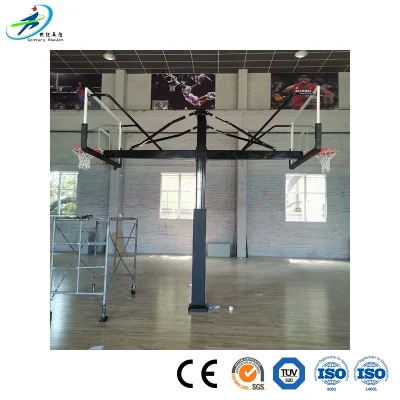 Century Star Basketball Equipment Produttore Bambini sollevamento Pallacanestro Hoop Round Supporto da basket con base a tubo e scatola concava