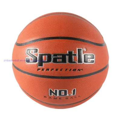 Basketball in pelle PU laminata misura ufficiale