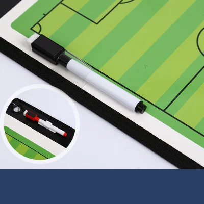 All&prime;ingrosso magnetico Soccer Tactic Board Dry Erase Marker, gomma, pieghevole e portatile Calcio Coaching Board Tool