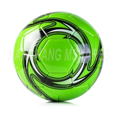 Palla da calcio in PVC gonfiabile cucito con cuciture della fabbrica cinese