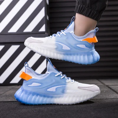 Scarpe da basket in maglia da atleta Abit Breathable Fitness stile da passeggio alla moda
