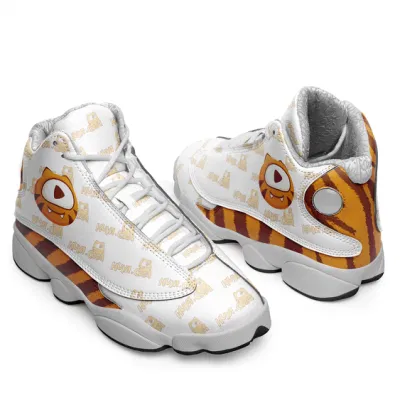 Moda Sneakers sportivi personalizzati per uomini traspirante ultimo grande gioventù Scarpe da passeggio Boys Trail Black White Tiger Print