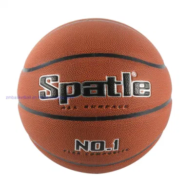 Basketball in pelle PU laminata misura ufficiale