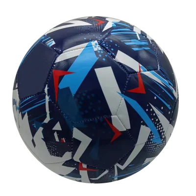 Commercio all&prime;ingrosso palla da calcio PVC pelle misura 5 macchina cucita Calcio