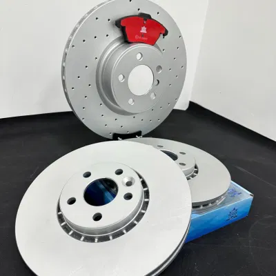 Disco freno rotore a disco ventilato in fabbrica della concorrenza Frontech per Audi A4a6/A8
