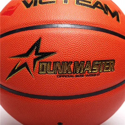 Pelle PU con logo personalizzato misura 7 6 5 Basketball abbinato