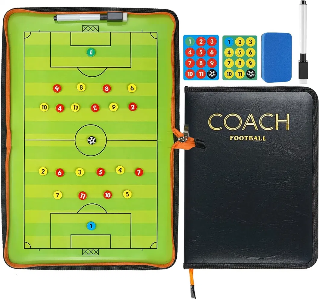 Wholesale Soccer Tactic Magnetic Coaching Board Folder for Strategy Soccer Tactics Board