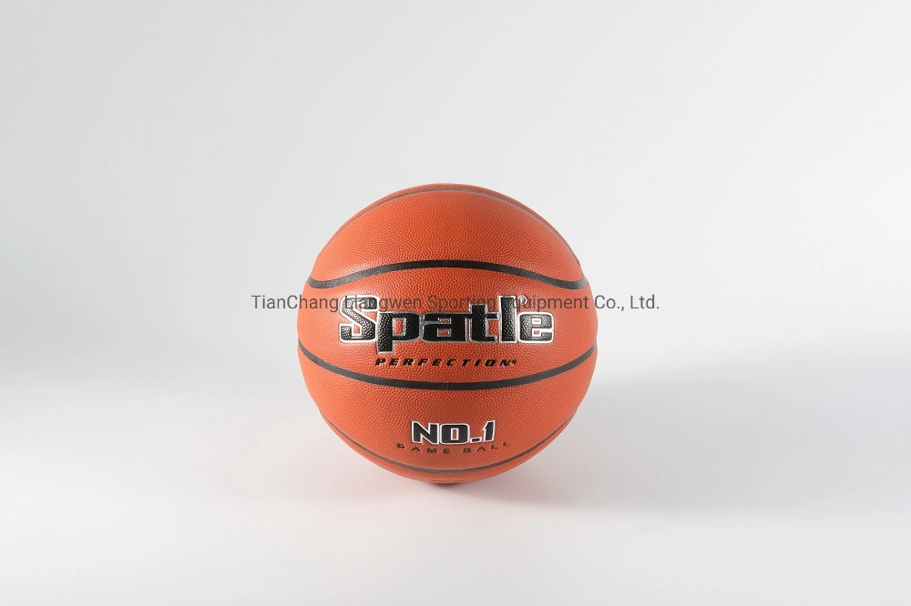 Logo Customized PU Leather Basketball Size 7