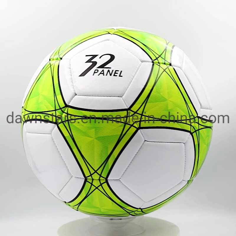 China Wholesale Factory Custom Logo Size 5 PVC Football Machine Stitched Training Ball