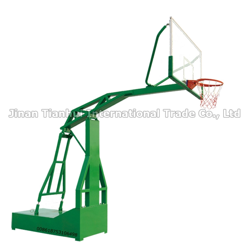 Fiba Standard Professional Competition Electric Folding Basketball Stand