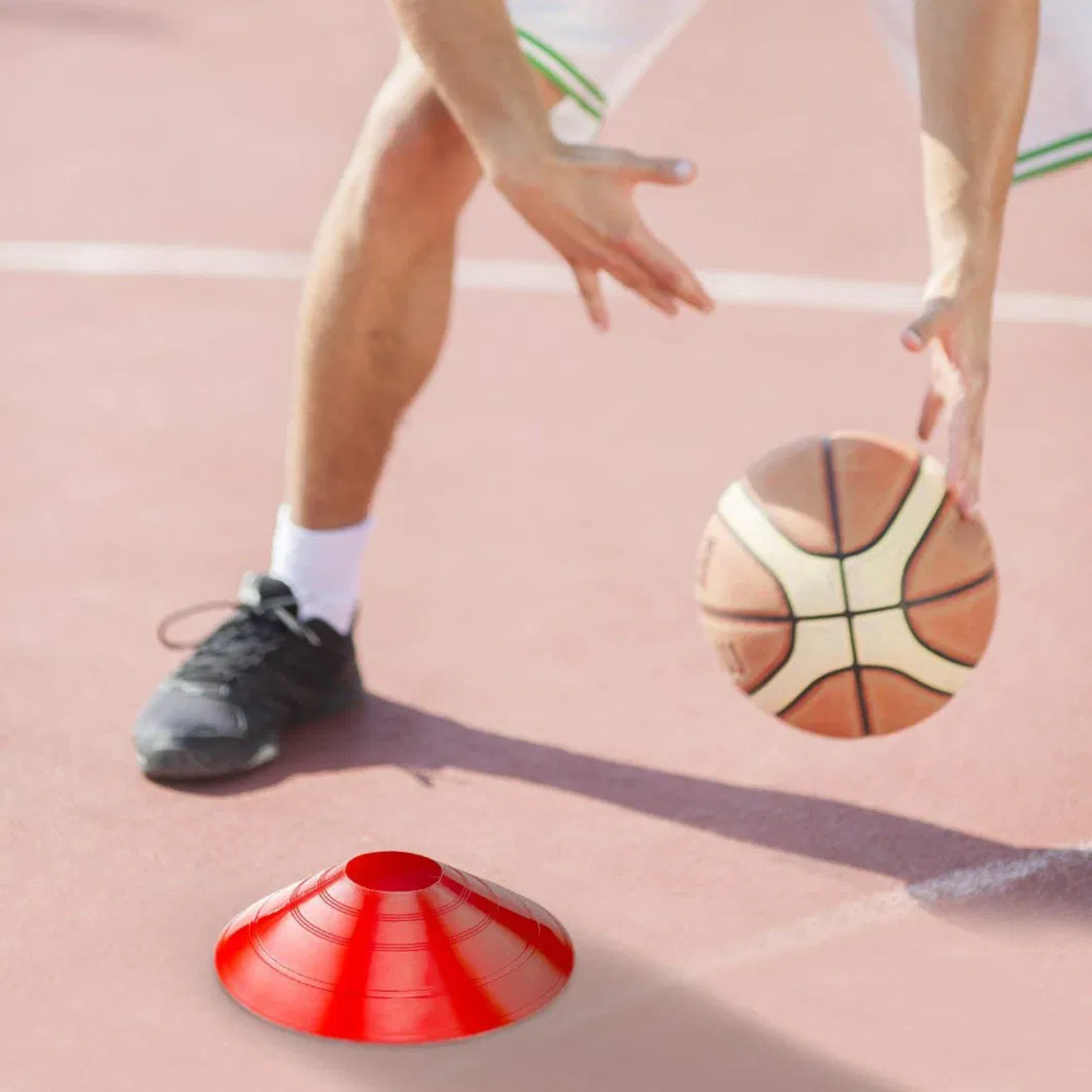 Football Field Cone Markers with Holder Soccer Cones Disc Cone Sets for Training Bl12947