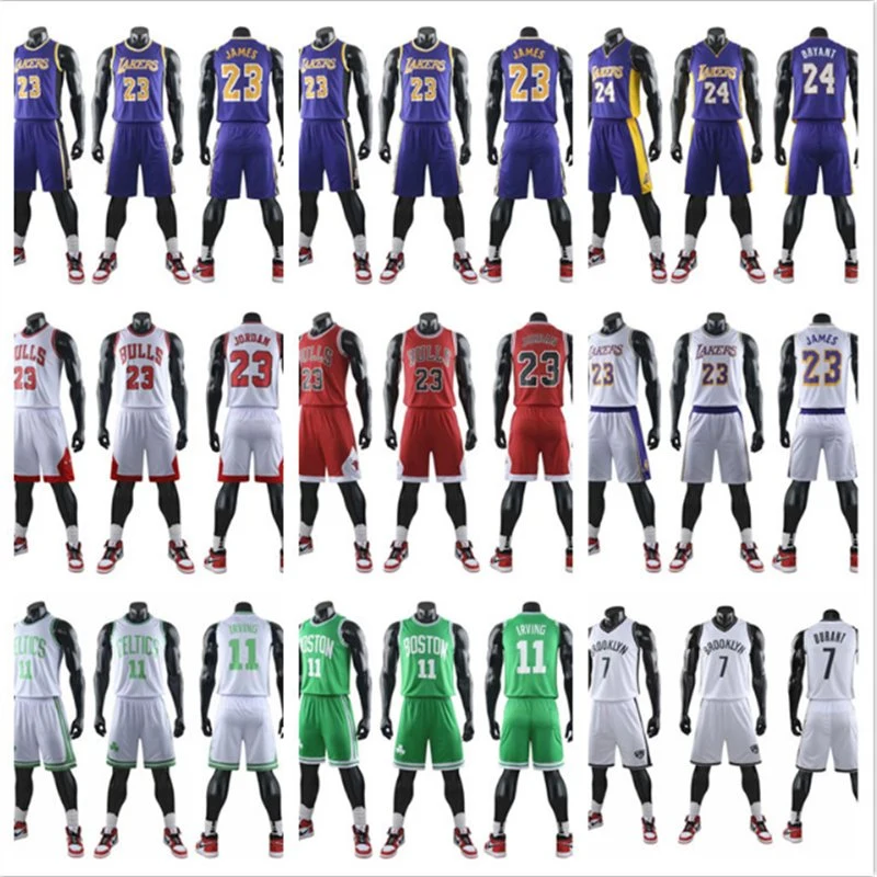 Custom Breathable Team Practice Men Boy Kids Plain Reversible Sublimation Printing Youth Basketball Uniforms Sets