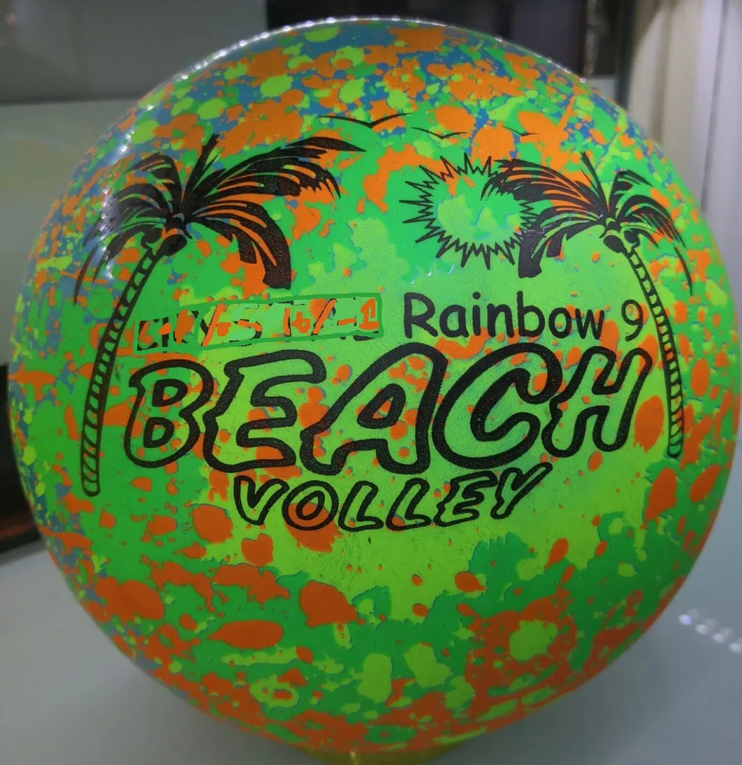 Children Play PVC Ball Toy Ball Inflate Ball 2021 New Rainbow