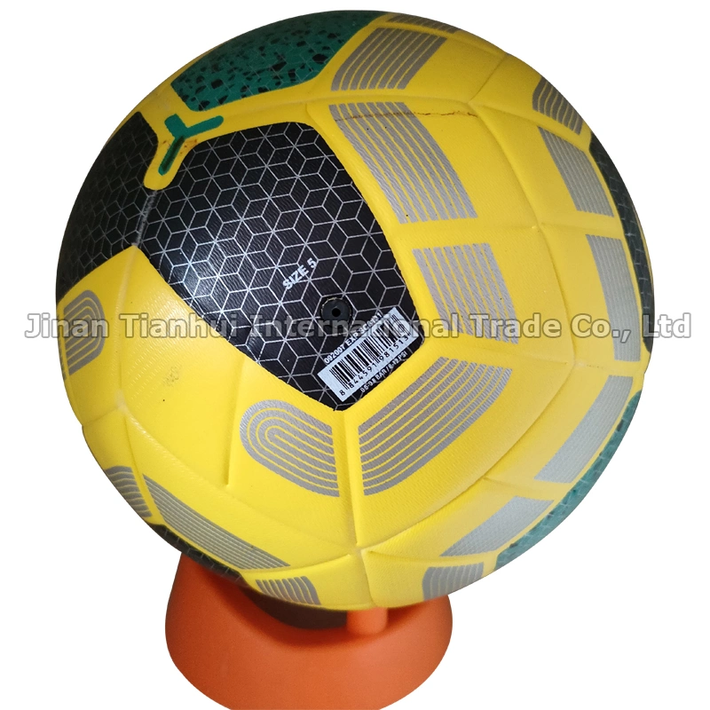 Match League Training Size 5 Custom TPU Leather Thermal Bonding Football Ball Soccer Ball