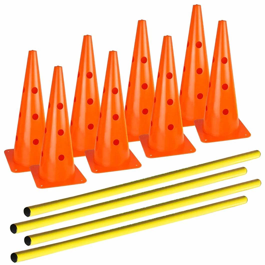Wholesale Traffic Training Cones, Plastic Safety Parking Cones, Agility Field Marker Cones for Soccer Basketball Football Drills Training Agility Cones