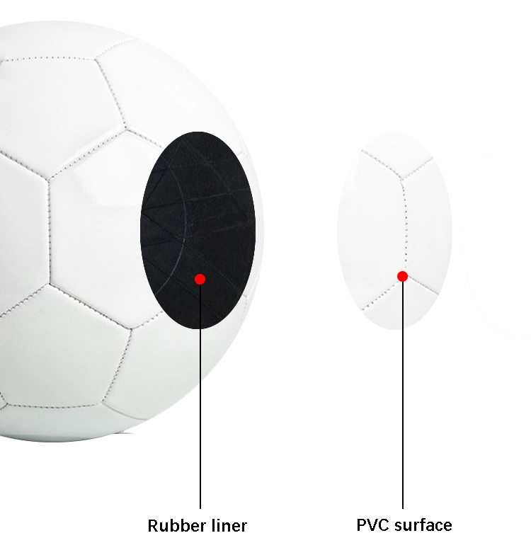 PVC Soccer Ball-Promotional Soccer-White Blank Soccer Ball