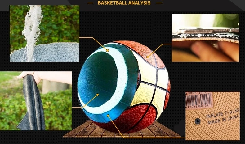 Cheap Eco-Friendly Color Custom Rubber Basketball