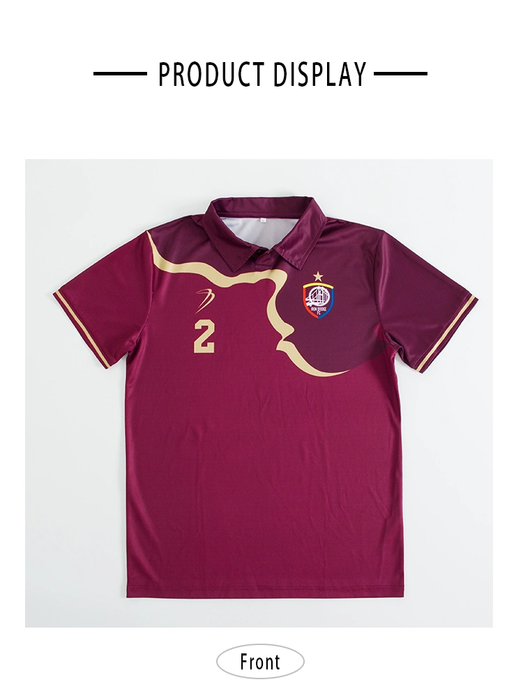 2024 Wholesale Soccer Team Jersey Uniform Set Custom Club Logo Football Jersey