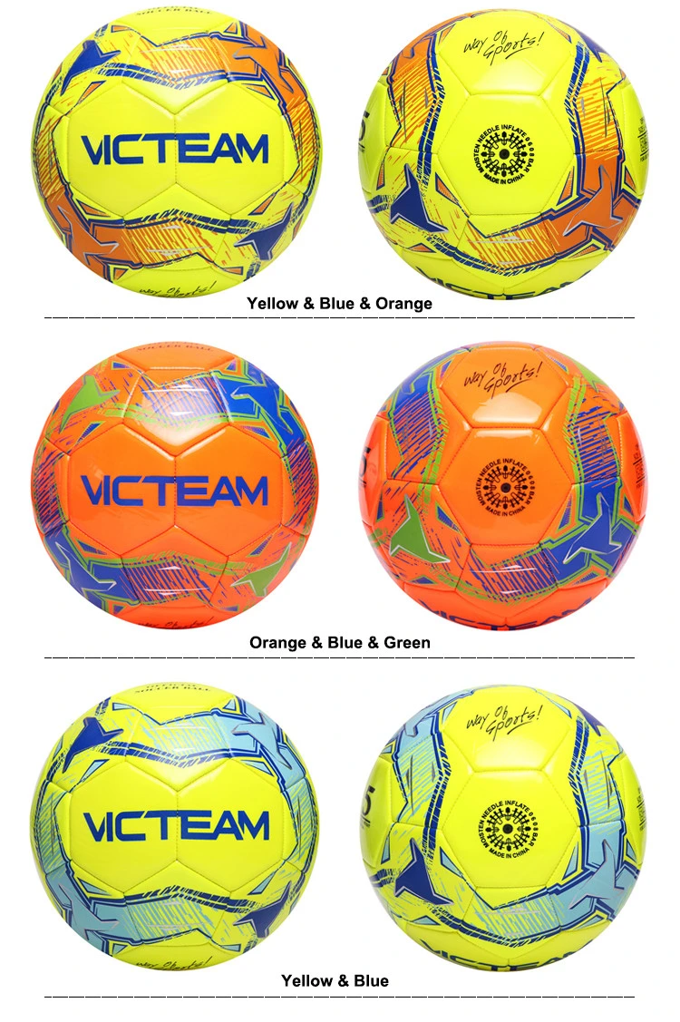 Official Size Smooth Different Colors Soccer Ball