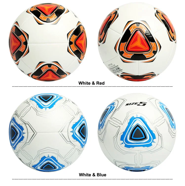 New Distinctive 20 Panels PVC Leather Soccer Ball