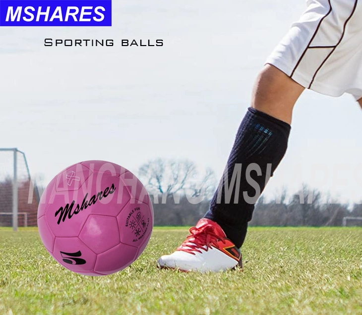 Official Size 5 TPU Leather Training Footballs for Outdoor and Indoor