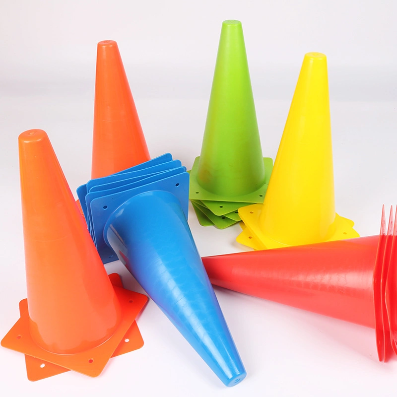 Soccer Football Agility Cone Set Agility Training Plastic Field Marker Cones Hurdles Multi-Function PVC Training Cones