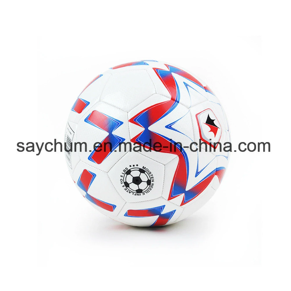 Cusotm Logo Size 4 Size 5 PVC PU Soccer Ball Football