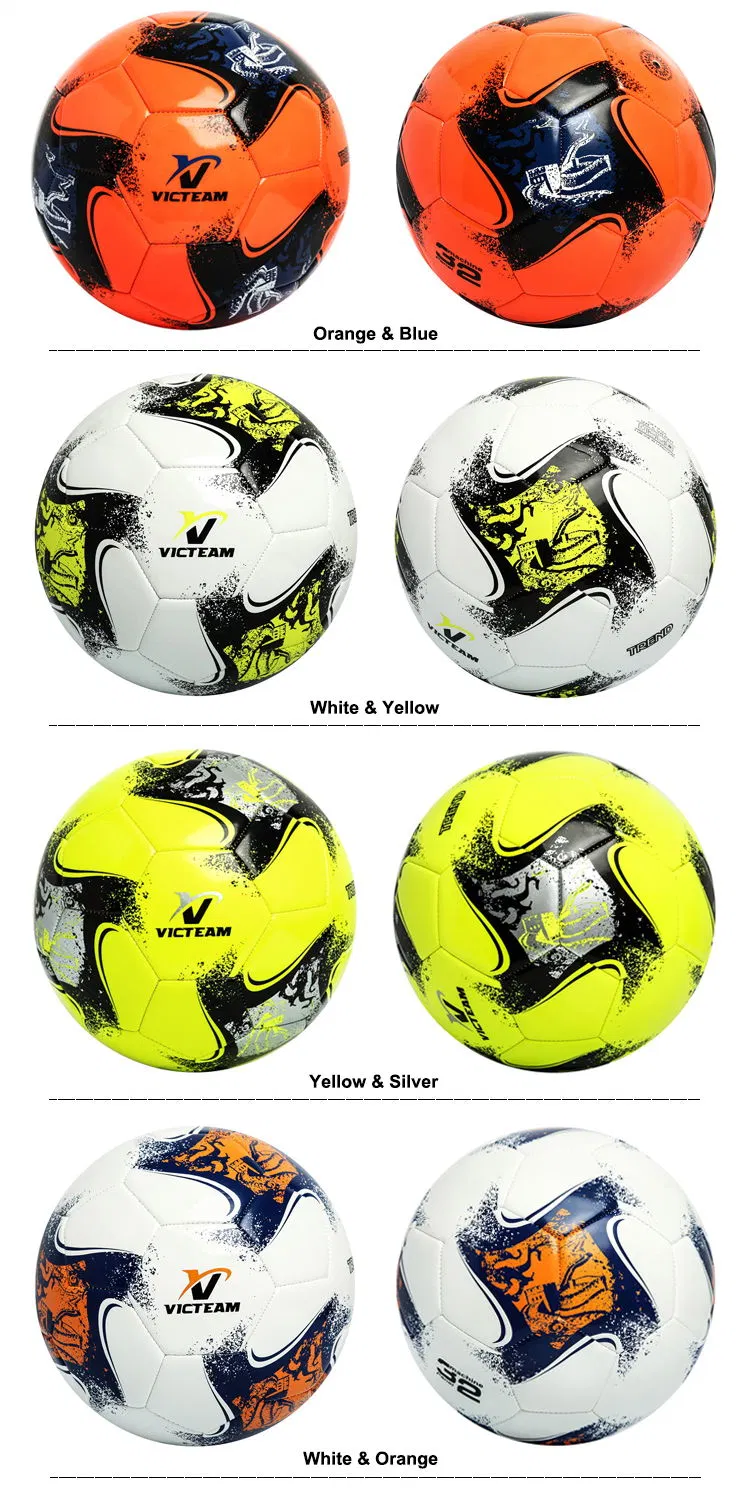 New Design OEM Machine Stitched Size 5 Soccer Ball