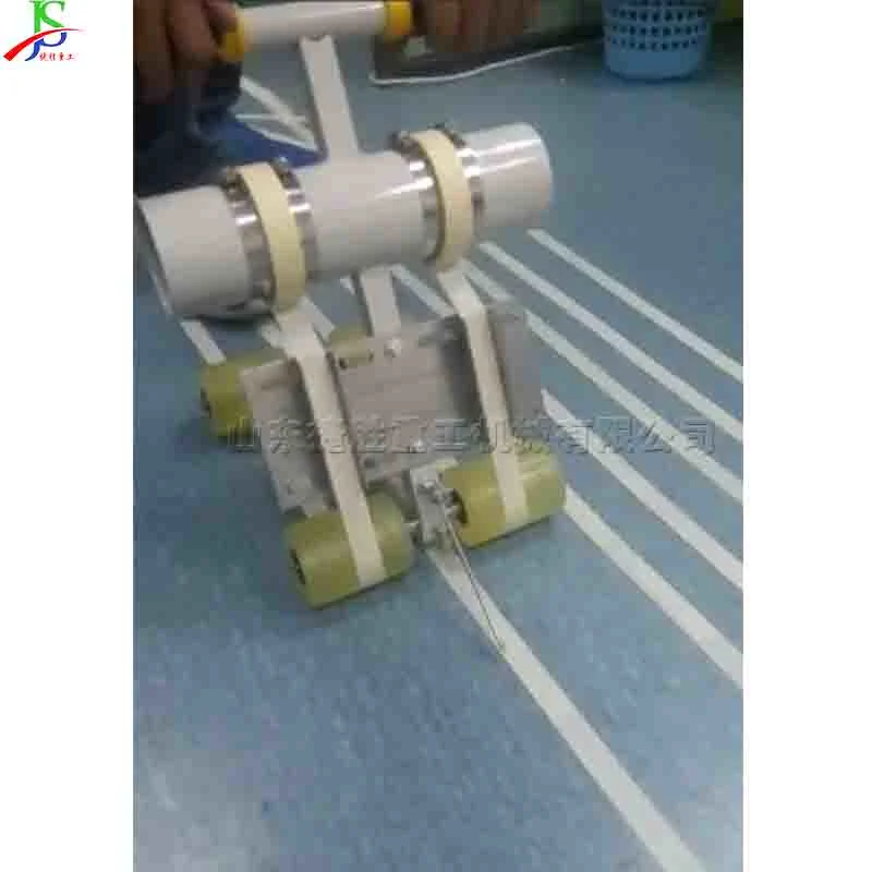 Stadium Masking Applicator Floor Demarcation Parking Lot Tape Marking Machine