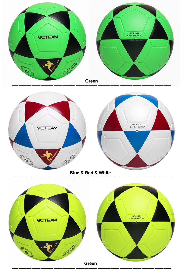 Delicate Dual Colored Brand Name No. 3 Soccer Ball