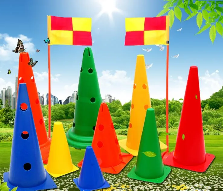 Wholesale Traffic Training Cones, Plastic Safety Parking Cones, Agility Field Marker Cones for Soccer Basketball Football Drills Training Agility Cones