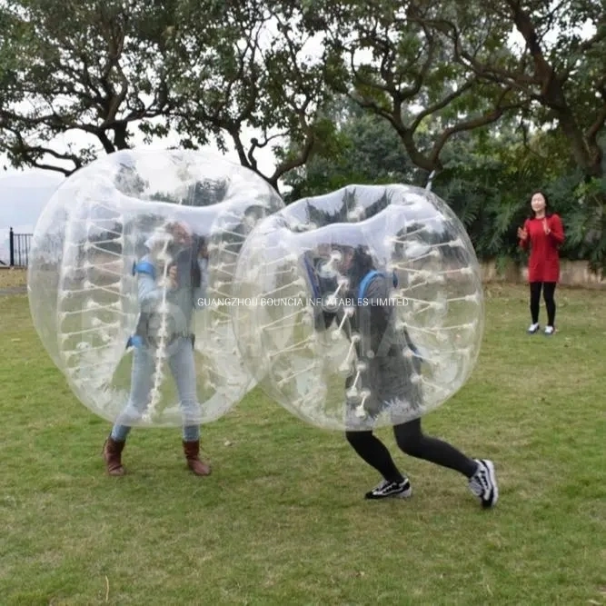 Bubble Football TPU Inflatable Body Bumper Ball for Kids / Inflatable Human Bubble Soccer Ball